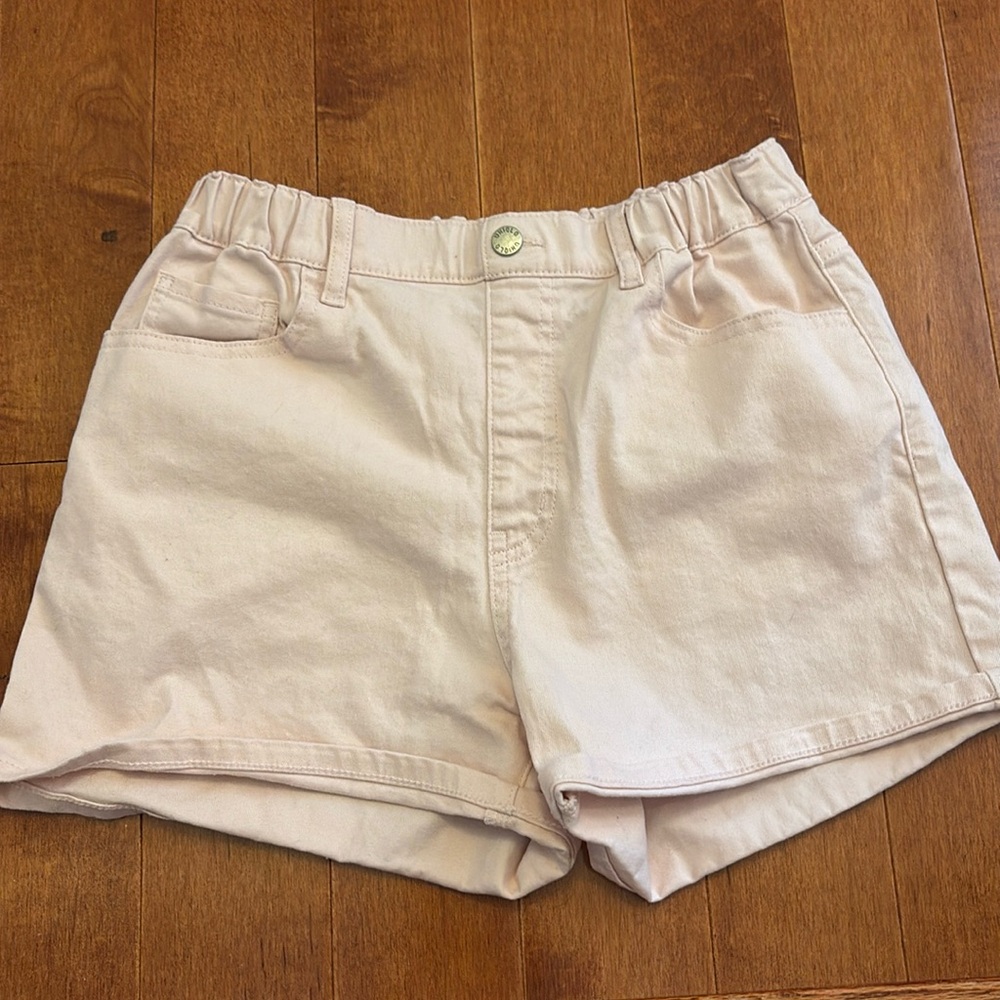 Uniqlo Girls Pink Shorts‎ Size 11-12Y Kids Cotton Casual Like New